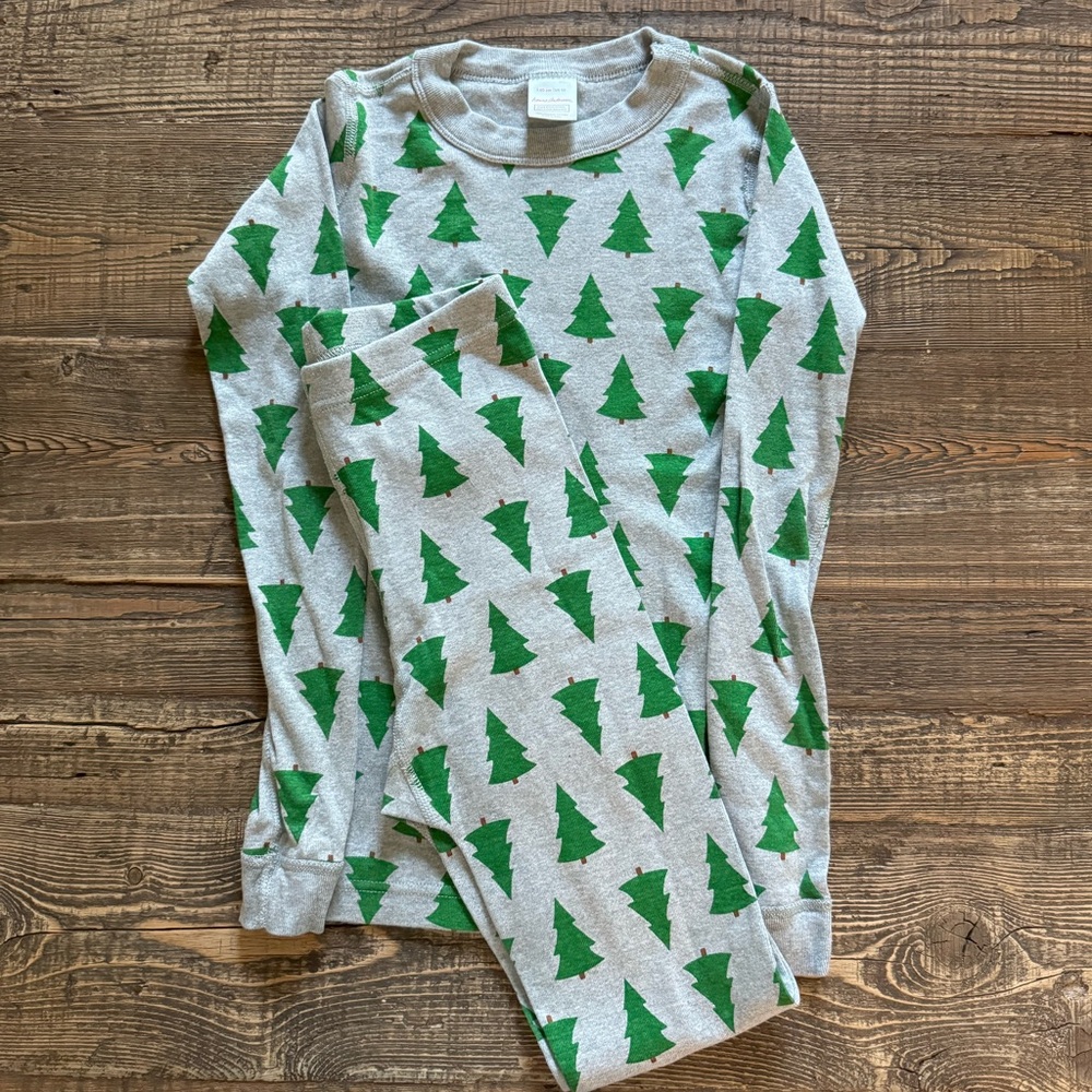 🎄Hanna Andersson Christmas Pajamas in like new condition. Worn 1x for a pic!